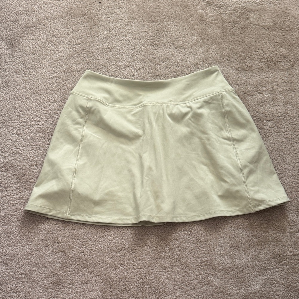 Madewell Soft Green Athletic Skirt